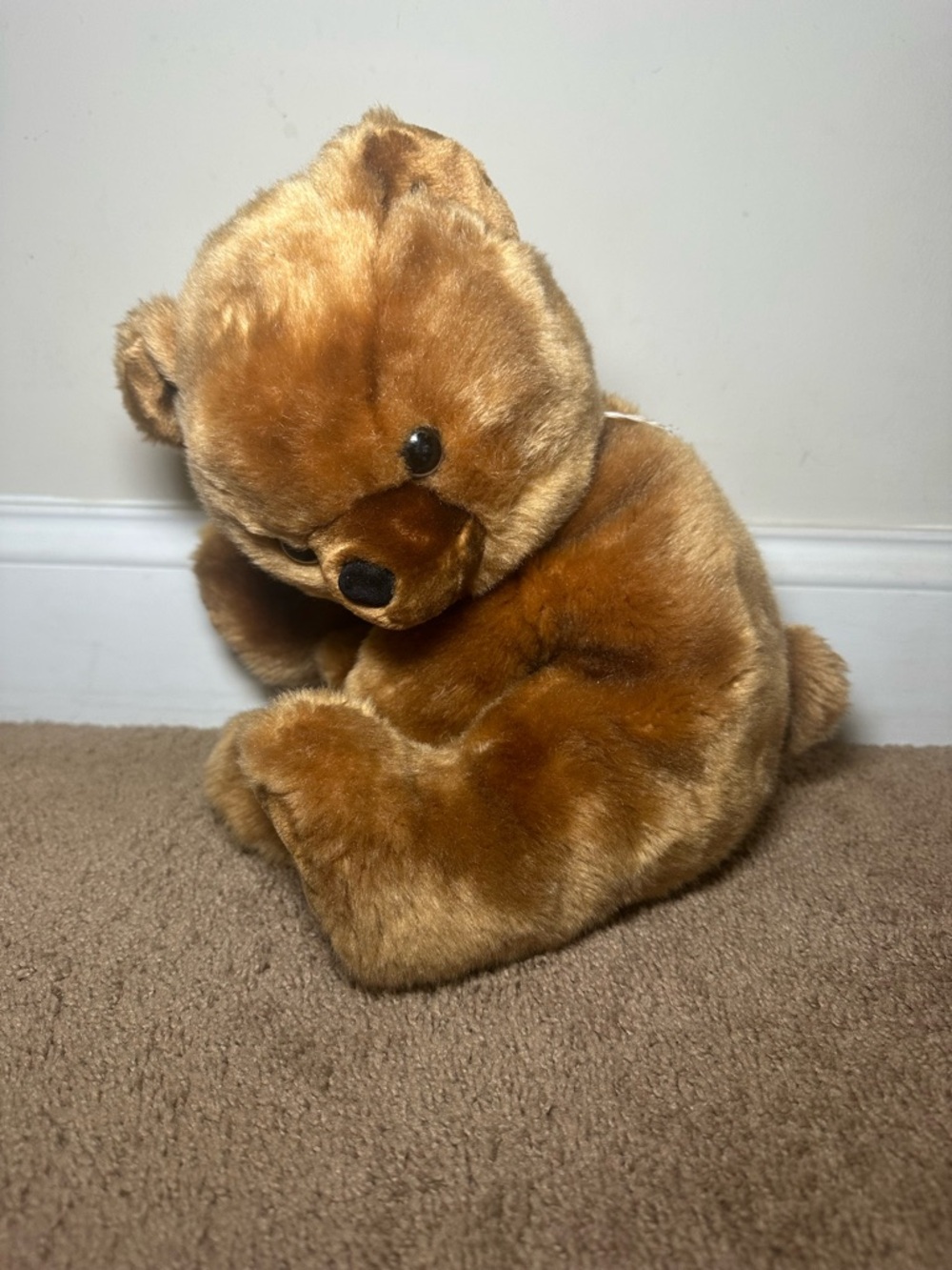 SKM Enterprises Plush Floppy Brown Bear Stuffed Animal Plush